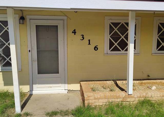 Property at 4316 Locust Ave, Odessa, TX 79762, 3 beds, 1.5 baths
