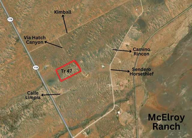 Property at Tr 47 Via Hatch Cyn, Alpine, TX 79830