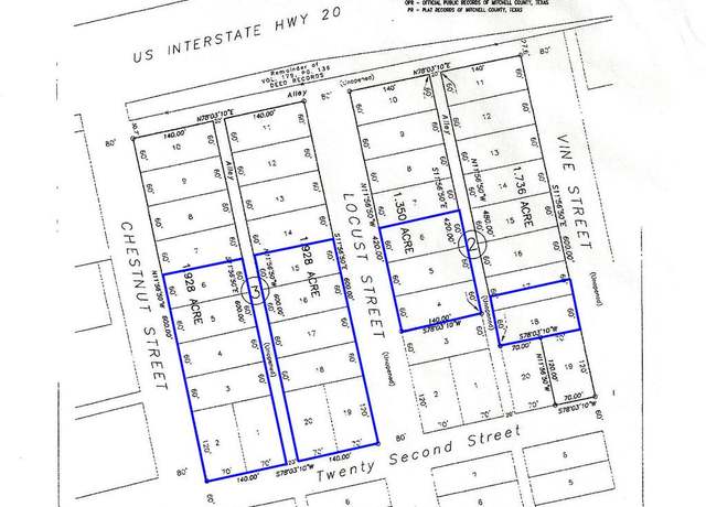 Property at TBD 22nd St, Colorado City, TX 79512