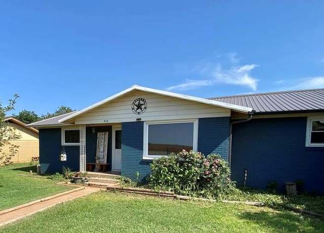 Property at 910 Culp Ave, Coahoma, TX 79511, 3 beds, 2 baths