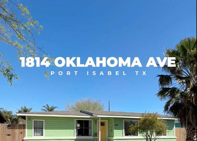 Property at 1814 Oklahoma St, Port Isabel, TX 78578, 3 beds, 2 baths