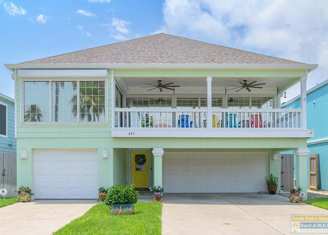 Property at 207 W Hibiscus St, South Padre Island, TX 78597, 4 beds, 4 baths