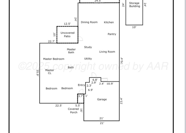 Property at 3226 S Birch St, Perryton, TX 79070, 3 beds, 2 baths