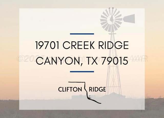 Property at 19701 Creek Rdg, Canyon, TX 79015
