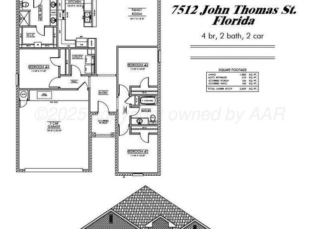 Property at 7512 John Thomas St, Amarillo, TX 79119, 4 beds, 2 baths