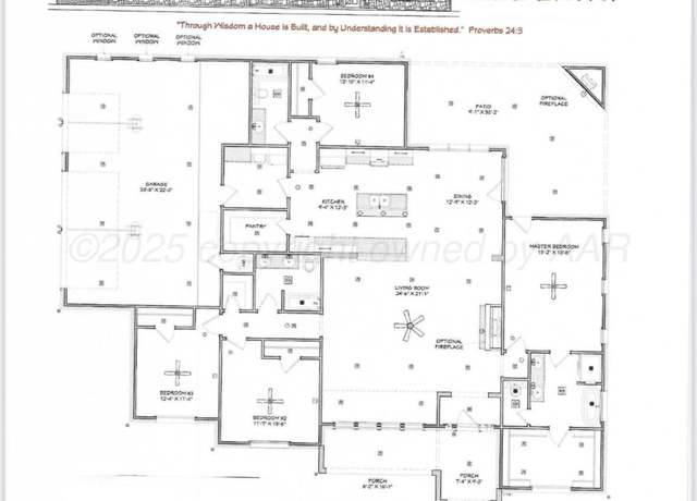 Property at 2 Bull Run Dr, Canyon, TX 79015, 4 beds, 3 baths