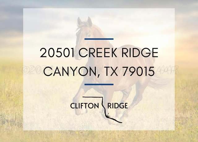 Property at 20501 Creek Rdg, Canyon, TX 79015