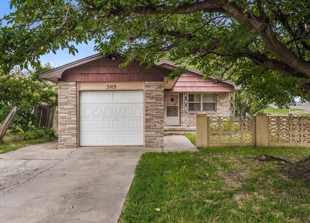 Property at 3419 S Hayden St, Amarillo, TX 79109, 2 beds, 1 bath
