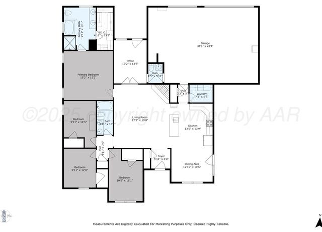 Property at 2904 Spokane Ave, Amarillo, TX 79118, 4 beds, 2.5 baths