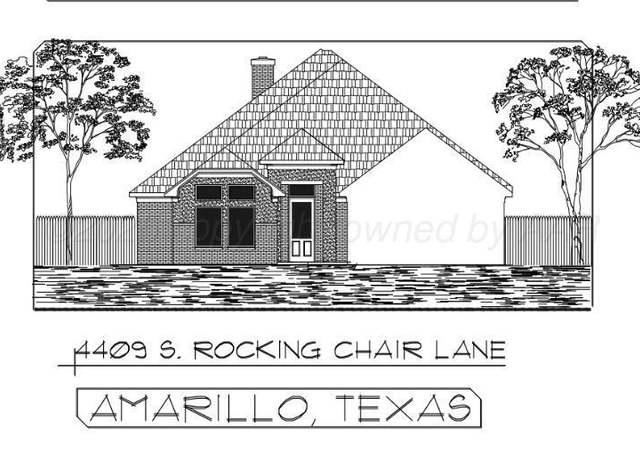 Property at 4409 S Rocking Chair Ln, Amarillo, TX 79124, 3 beds, 2 baths