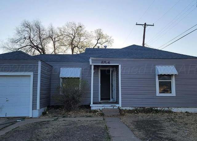 Property at 654 N Bivins St, Amarillo, TX 79107, 3 beds, 1 bath