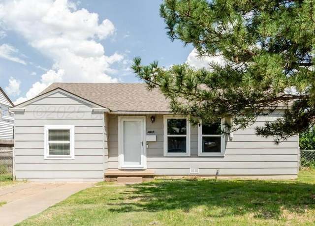 Property at 4217 S Hughes St, Amarillo, TX 79110, 3 beds, 1 bath