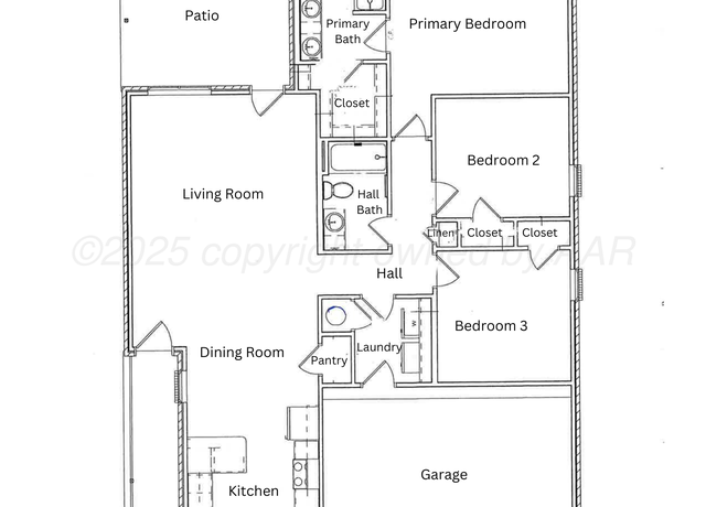 Property at 10605 Admire St, Amarillo, TX 79118, 3 beds, 2 baths