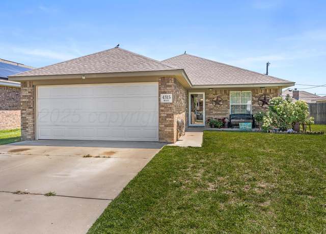 Property at 4315 Ross St, Amarillo, TX 79118, 4 beds, 2 baths