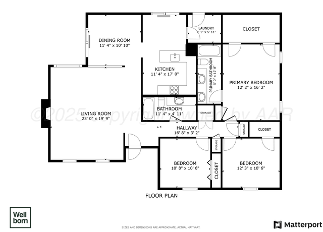 Property at 6700 Deer Park Dr, Amarillo, TX 79124, 3 beds, 2 baths
