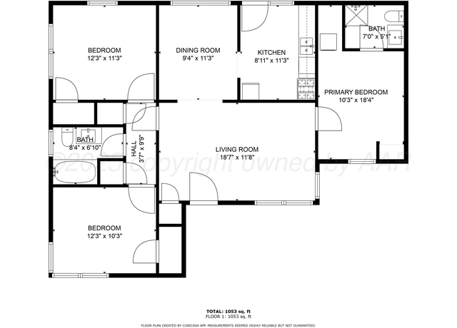 Property at 2806 S Jackson St, Amarillo, TX 79109, 3 beds, 2 baths