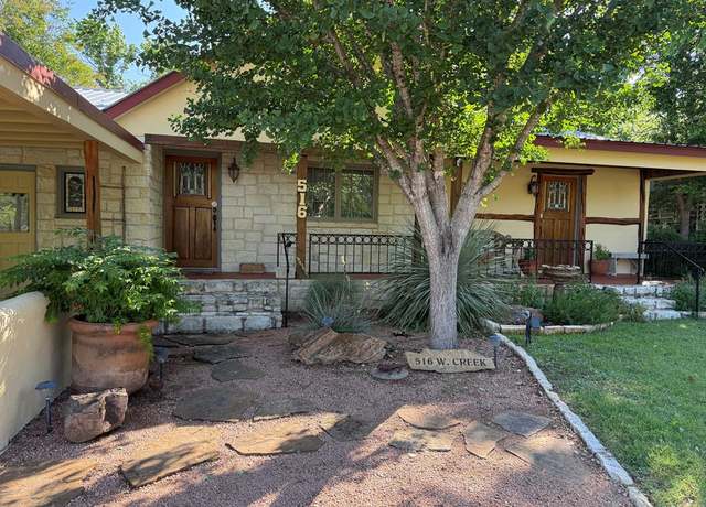 Property at 516 W Creek St, Fredericksburg, TX 78624, 2 beds, 2 baths