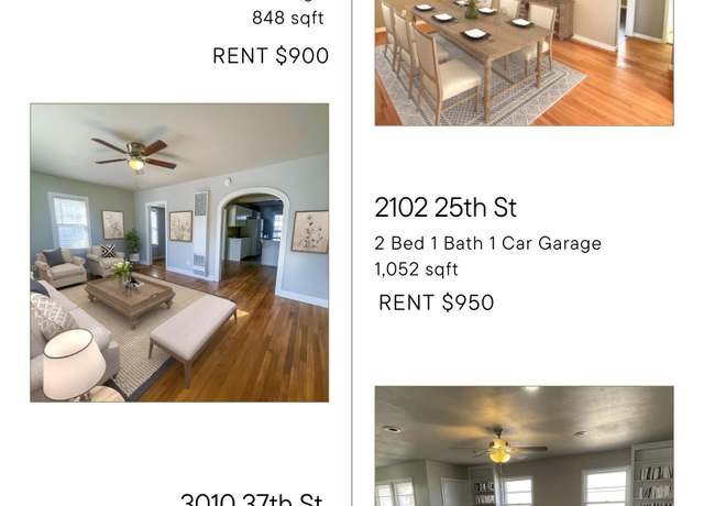 Property at 3 PROPERTY PACKAGE 37th, 25th, 65th, Lubbock, TX 79413, 6 beds, 4 baths
