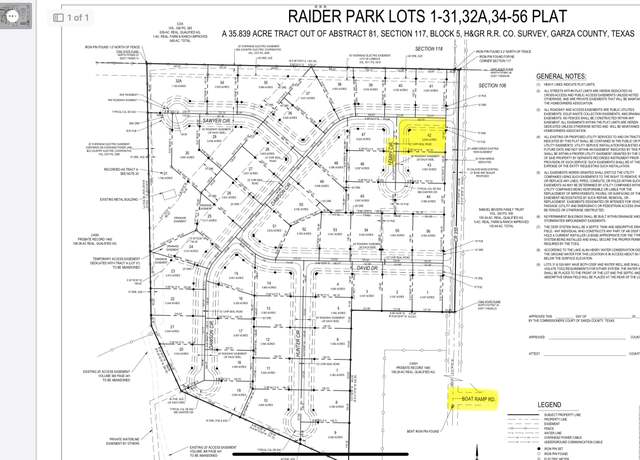 Property at 42 FM 3519, Justiceburg, TX 79330