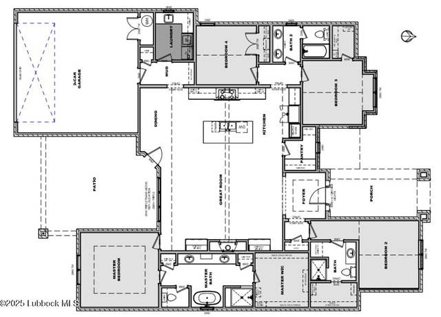 Property at 7515 55th St, Lubbock, TX 79407, 4 beds, 3 baths