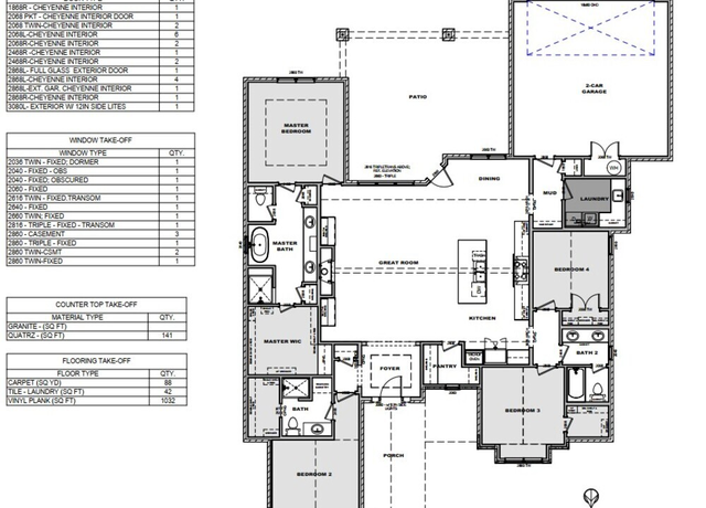 Property at 4605 140th St, Lubbock, TX 79424, 4 beds, 3 baths