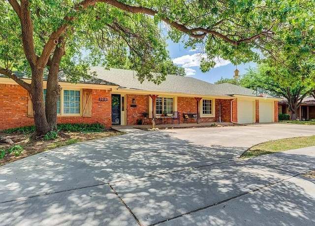 Property at 4203 70th St, Lubbock, TX 79413, 4 beds, 3 baths