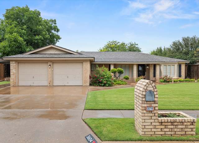 Property at 3604 93rd St, Lubbock, TX 79423, 3 beds, 2 baths