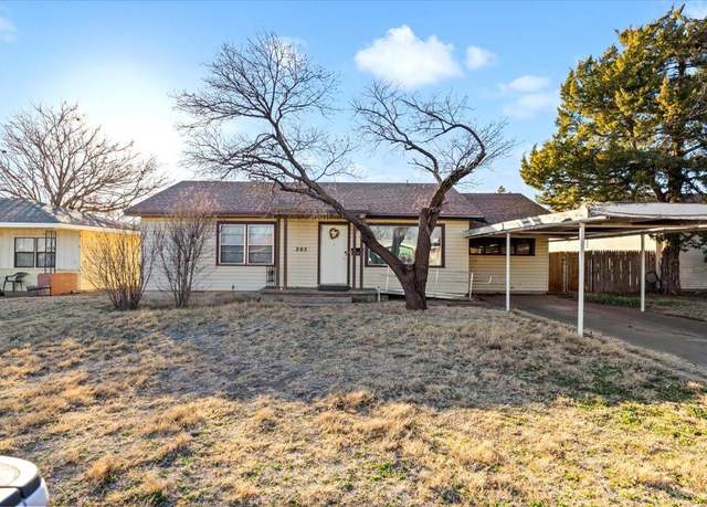 Property at 203 Zephyr, Plainview, TX 79072, 2 beds, 1 bath