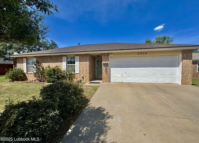 Property at 5918 10th Dr, Lubbock, TX 79416, 3 beds, 2 baths