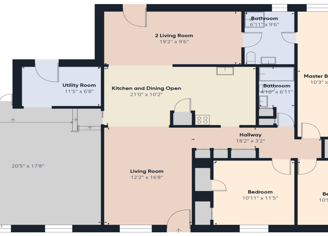 Property at 5310 24th St, Lubbock, TX 79407, 3 beds, 2 baths