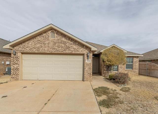 Property at 5504 110th St, Lubbock, TX 79424, 3 beds, 2 baths