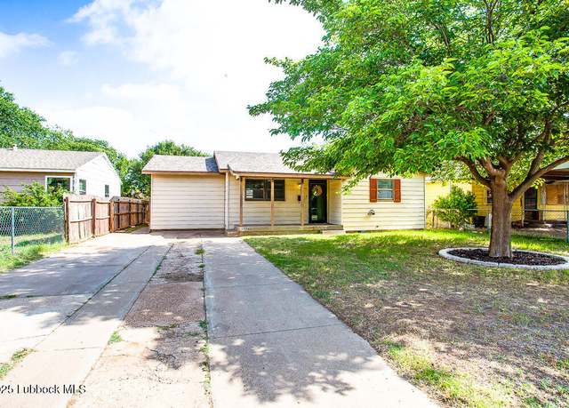 Property at 504 53rd St, Lubbock, TX 79404, 3 beds, 1 bath
