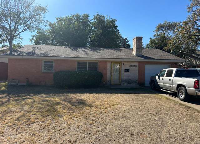 Property at 2805 60th St, Lubbock, TX 79413, 3 beds, 2 baths