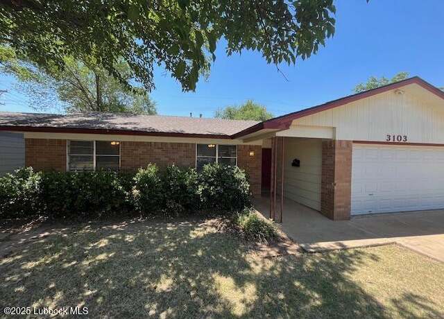 Property at 3103 28th St, Lubbock, TX 79410, 3 beds, 2 baths
