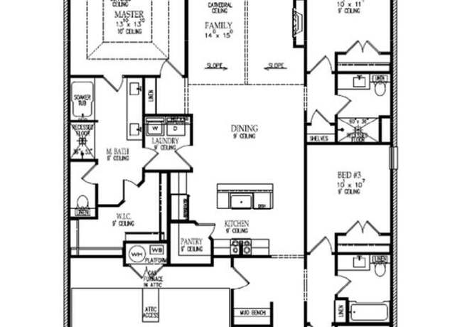 Property at 6931 11th St, Lubbock, TX 79416, 4 beds, 3 baths