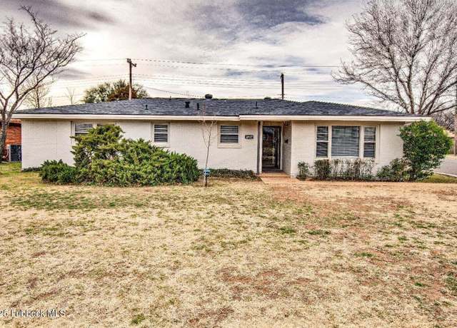 Property at 4917 15th St, Lubbock, TX 79416, 3 beds, 2 baths