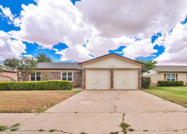 Property at 7820 Vernon Ave, Lubbock, TX 79423, 3 beds, 2 baths