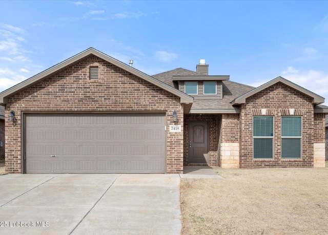Property at 7418 105th St, Lubbock, TX 79424, 3 beds, 2 baths
