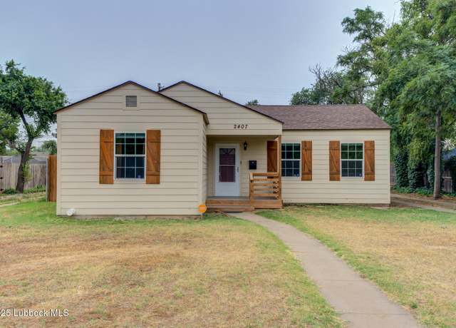 Property at 2407 30th St, Lubbock, TX 79411, 2 beds, 1 bath