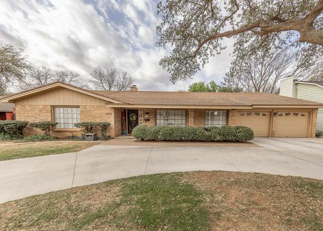 Property at 4509 8th St, Lubbock, TX 79416, 4 beds, 3 baths