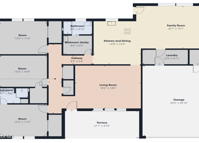Property at 3811 42nd St, Lubbock, TX 79413, 3 beds, 2 baths