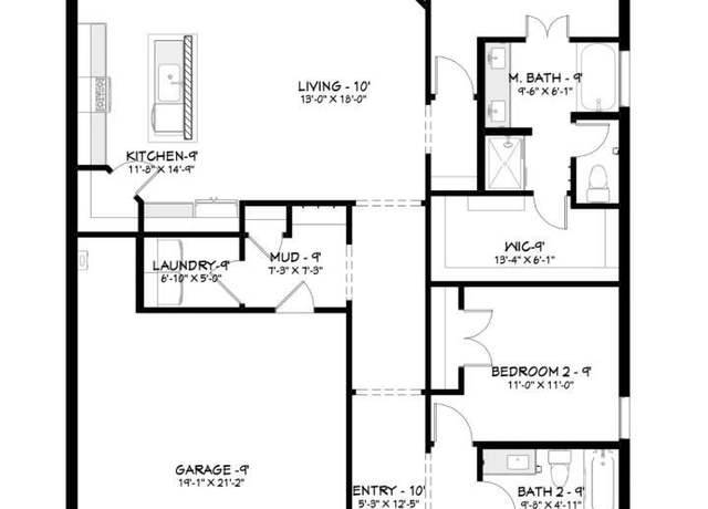 Property at 7021 25th St, Lubbock, TX 79407, 3 beds, 2 baths