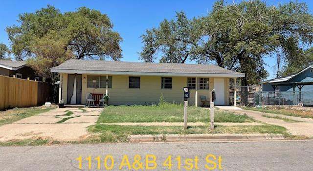 Photo of 1110 41st St Unit A&B, Lubbock, TX 79412