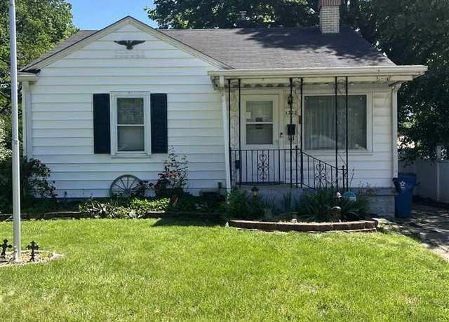 Property at 1328 S 19th St, Terre Haute, IN 47803, 2 beds, 1 bath