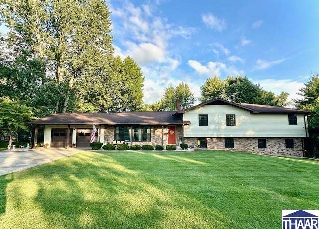 Property at 25 E Longridge Rd, Terre Haute, IN 47802, 4 beds, 3 baths