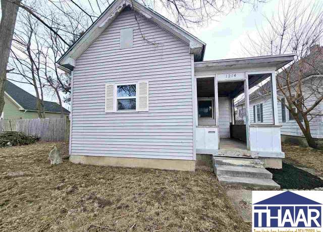 Property at 1214 S 10th St, Terre Haute, IN 47802, 2 beds, 1 bath
