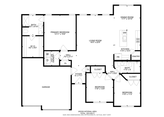 Property at 1820 Dumas Dr, Columbia, MO 65201, 3 beds, 2 baths