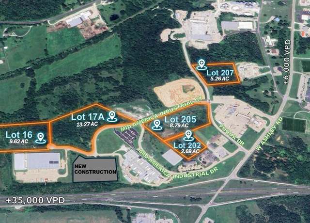 Property at LOT 202 Mid-america Industrial Ct, Boonville, MO 65233