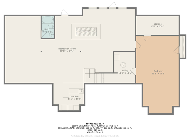 Property at 6520 S Sabine Dr, Columbia, MO 65203, 4 beds, 3.5 baths