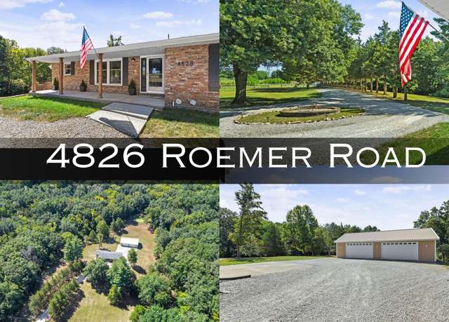 Property at 4826 N Roemer Rd, Columbia, MO 65202, 5 beds, 3 baths
